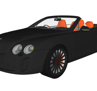 超精细汽车模型 宾利 bentley